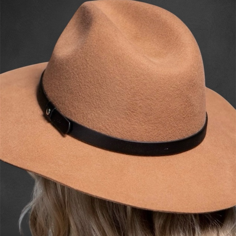 Panama Pecan Wool Hat NWT LAST ONE AVAILABLE